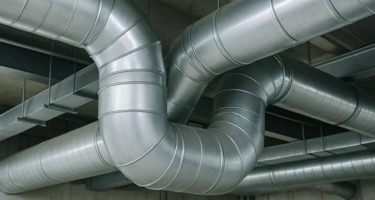Metal air ducts from Air Conditioning Repair Dallas in Dallas, TX - Residential Air Conditioning Services